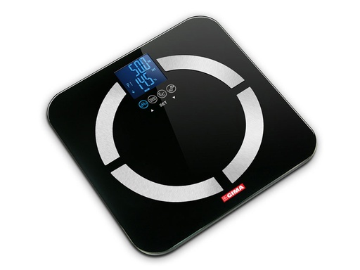 [GM-28780] BILANCIA BODY FAT LIBRA  nera