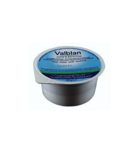[SDF06007] Bevanda gelificata Valblan zuccherata lampone vasetto 125 gr