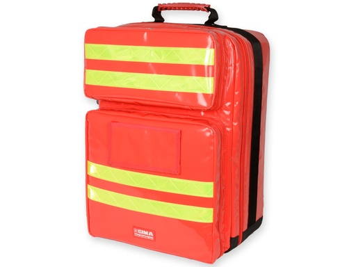 [GM-28879] ZAINO SILOS 2 PVC  rosso