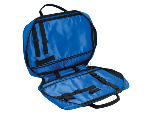 [GM-28884] BORSA MEDICAZIONE  cordura  blu
