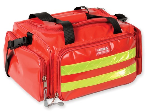 [27166] BORSA EMERGENZA PVC  rossa