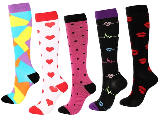[41201] CALZE A COMPRESSIONE FUNNY SM  disegno 2