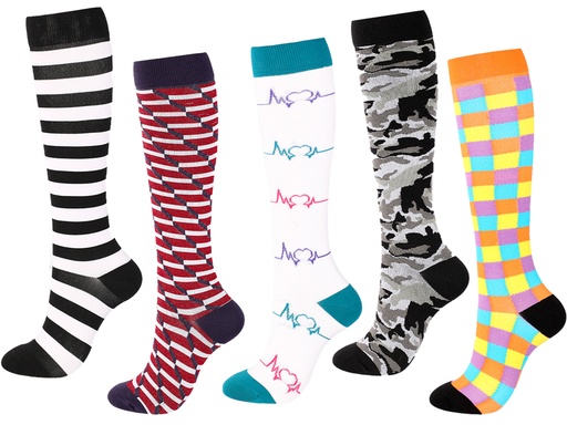 [41205] CALZE A COMPRESSIONE FUNNY LXL  disegno 5