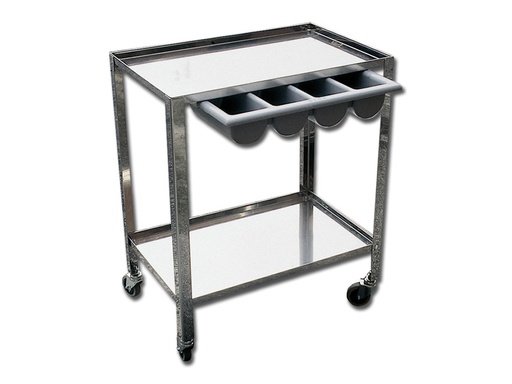 [GM-28923] CARRELLO TUTTO INOX