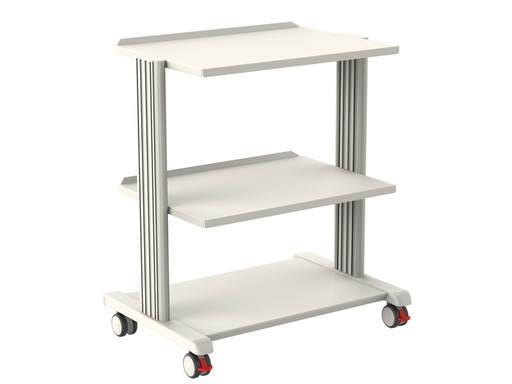 [27890] CARRELLO SMART  2 ripiani 60x42 cm + base
