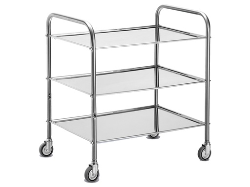 [GM-28968] CARRELLO LANCART 70x50xh80 cm  3 ripiani