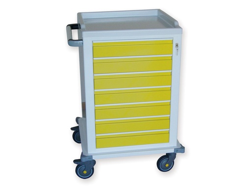 [45600] CARRELLO MODULARE verniciato  7 cassetti