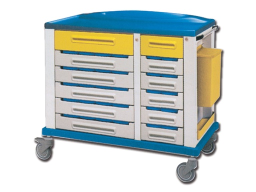 [27497] CARRELLO FARMACIA large  30 scomparti