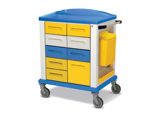 [27476] CARRELLO BASIC  standard con 9 cassetti