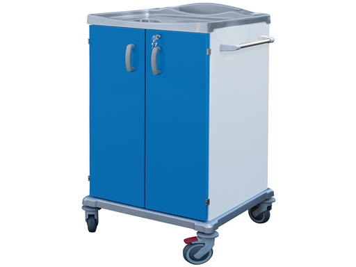 [GM-29068] CARRELLO BIANCHERIA PULITA 2 ANTE  medio