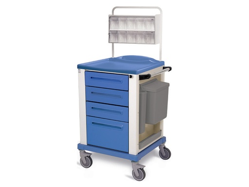 [45701] CARRELLO MEDICAZIONE  piccolo  blu