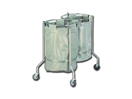 [27468] CARRELLO BIANCHERIA DOPPIO