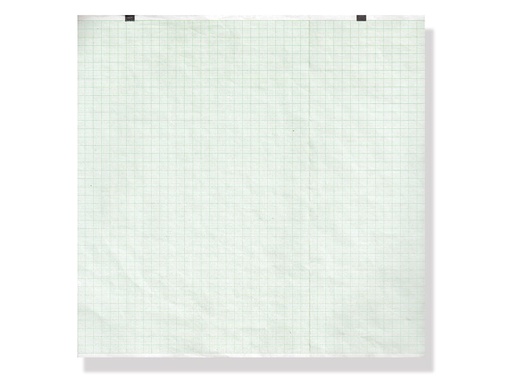 [GM-29213] Carta termica ECG 210x140 mm  pacco griglia verde