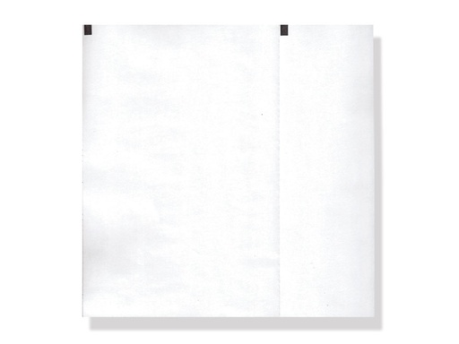 [33026] Carta termica ECG 210x140 mmxm  pacco griglia bianca