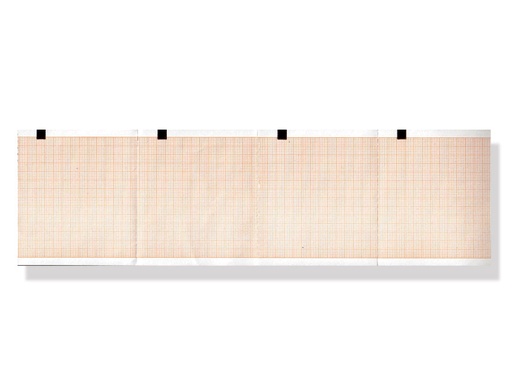 [32983] Carta termica ECG 80x70 mm  pacco griglia arancio