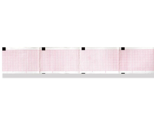 [32990] Carta termica ECG 50x75 mm x 400  pacco griglia arancio
