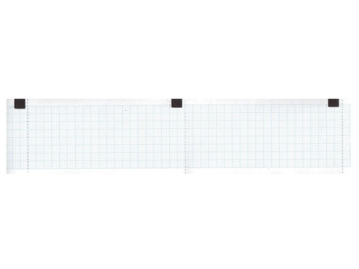 [GM-29243] Carta termica ECG 50x30 mmxm  rotolo griglia blu