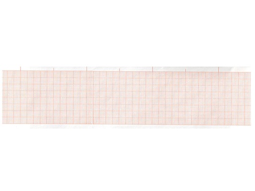 [32988] Carta termica ECG 50x30 mmxm  rotolo griglia arancio