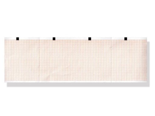 [GM-29255] Carta termica ECG 90x70 mm  pacco griglia arancio
