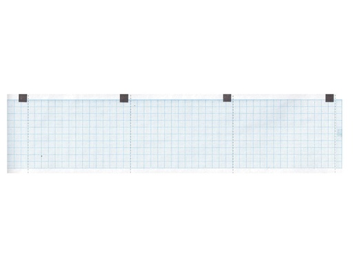 [32973] Carta termica ECG 60x15 mmxm  rotolo griglia blu