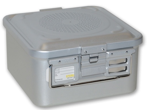 [37002] CONTAINER CON FILTRO piccolo h150 mm  grigio