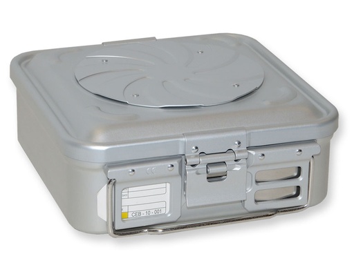 [GM-29295] CONTAINER CON VALVOLA piccolo h100 mm  grigio