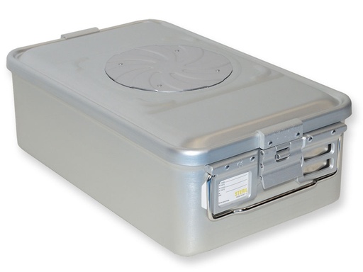 [37202] CONTAINER CON VALVOLA medio h150 mm  grigio