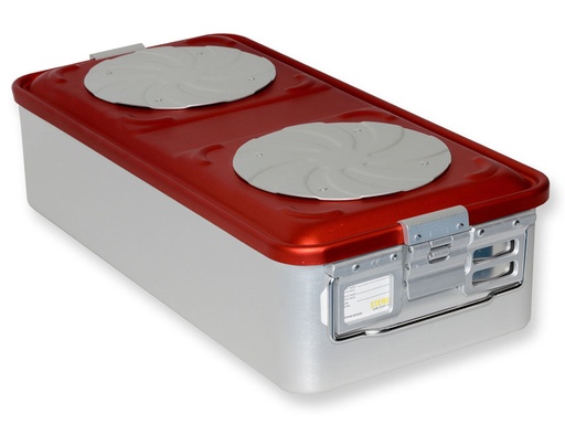 [37262] CONTAINER CON VALVOLA grande h150 mm  rosso