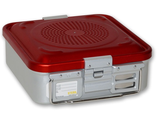 [GM-29328] CONTAINER CON FILTRO piccolo h100 mm  rosso