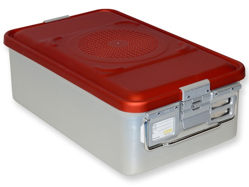 [37062] CONTAINER CON FILTRO medio h150 mm  rosso