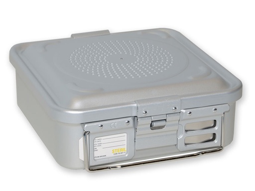 [37000] CONTAINER CON FILTRO piccolo h100 mm  grigio