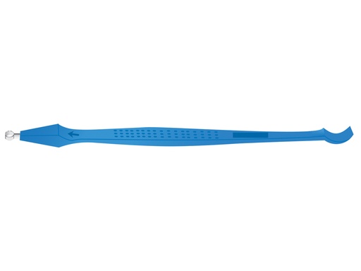 [22564] CURETTE DERMATOLOGICHE GIMA CON RASCHIETTO diametro 4 mm