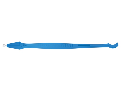 [22563] CURETTE DERMATOLOGICHE GIMA CON RASCHIETTO diametro 3 mm