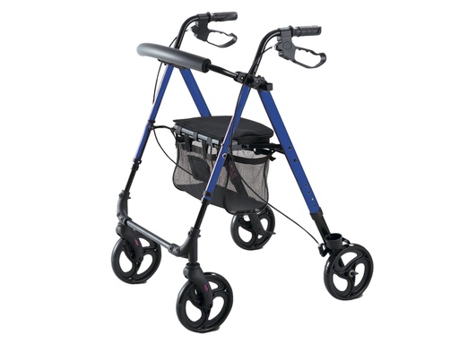 [43160] DEAMBULATORE LEGGERO - pieghevole - blu