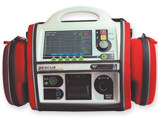 [33185] DEFIBRILLATORE RESCUE LIFE 7 AED - inglese