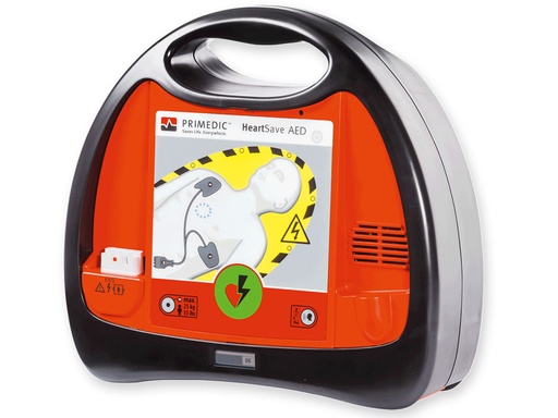 [GM-29465] DEFIBRILLATORE con batteria al litio PRIMEDIC HEART SAVE AED - IT/FR/DE/PL