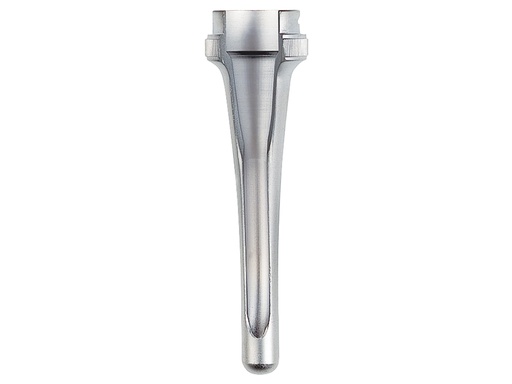 [80487] SPECULUM AURICOLARE SCANALATO RIUTILIZZABILE RIESTER diam. 9,4 mm - metallo - 10884