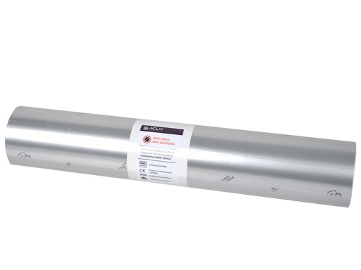 [36507] FILM ANTIMICROBICO ADESIVO 200 mic - rotolo 5m x 400 mm