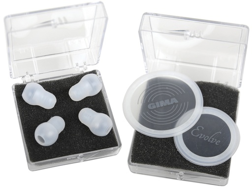 [49581] KIT GIMA EVOLVE: 2 DIAFRAMMI FLUTTUANTI + 2 PAIA DI OLIVE - trasparente - ricambio
