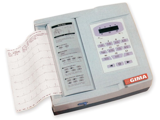 [33354] ECG CARDIOGIMA 12 - 3-6-12 canali