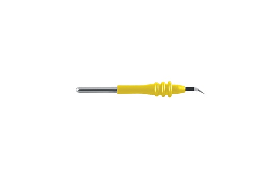 [30371] ELETTRODO AD AGO IN TUNGSTENO 5 cm - angolato - monouso