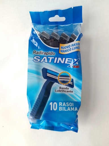 [IGP01147] Rasoi bilama Satinex Virgin Plastic con lubrificante