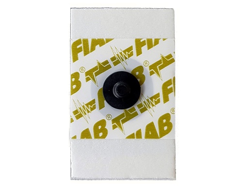 [GM-29752] ELETTRODO RADIOTRASPARENTE MONOUSO PE-FOAM 28-44mm -rettangolare - ad/ped