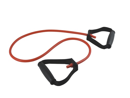 [47052] TUBO LATEX CON MANIGLIE 125 cm x 2,5 mm - medio - rosso