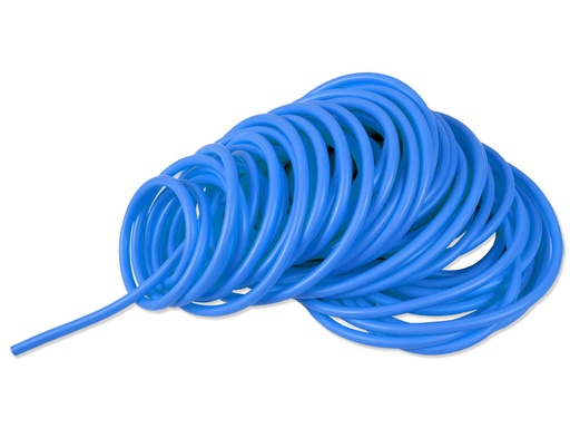 [47063] MATASSA TUBO LATEX 25 m x 3,0 mm - resistente - blu
