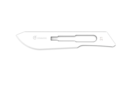 [27025] LAME GIMA INOX N. 21 STERILI