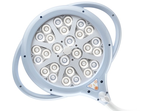 [49118] LAMPADA SCIALITICA PENTALED 28 - su carrello con batteria
