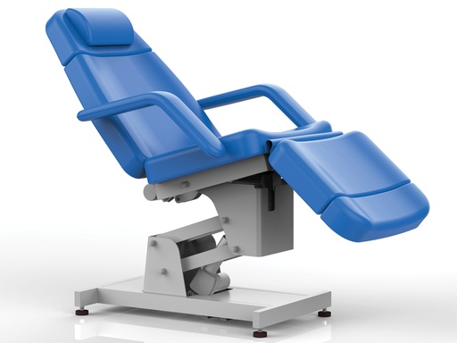 [28009] POLTRONA AMIRA - elettrica 2 motori - azzurra