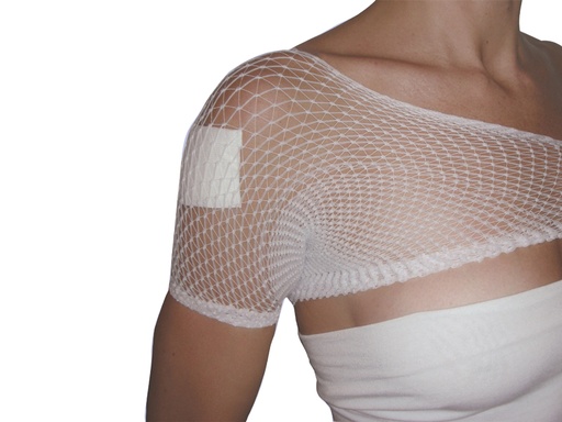 [34708] RETE TUBOLARE ELASTICA - calibro 8 per spalle, corpo e schiena