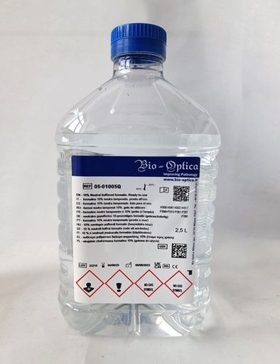 [SDF05017] Formalina 10% neutra tamponata (pronta all’uso) 2500 ml
